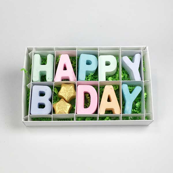 Happy Birthday Sidewalk Chalk Set - Image 3